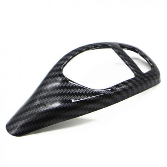 1Pc Car Gear Shift Panel Frame Gear Knob Cover Head Trim for BMW F30 F10 F15 F07