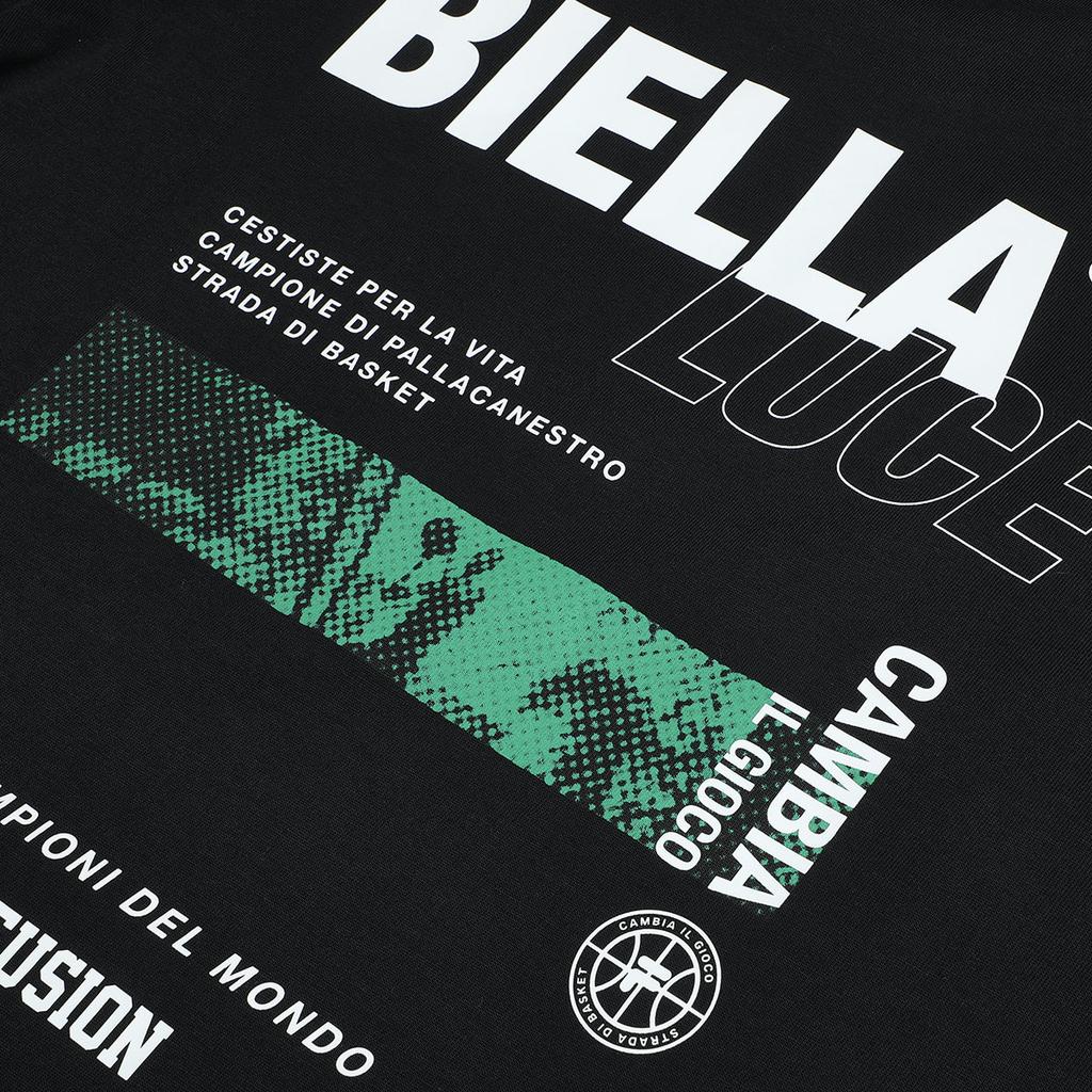 New FILA T Shirts Men's Pitch Black T11M326109F-BK