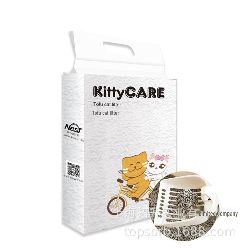 

Kittycare Tofu Cat Litter: High Absorbency, Deodorizing, Flushable, Dust-Free, Multi-Scents