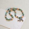 Jingdezhen ceramic bracelet summer women's safety lock gift new Chinese antique beaded trinkets batch