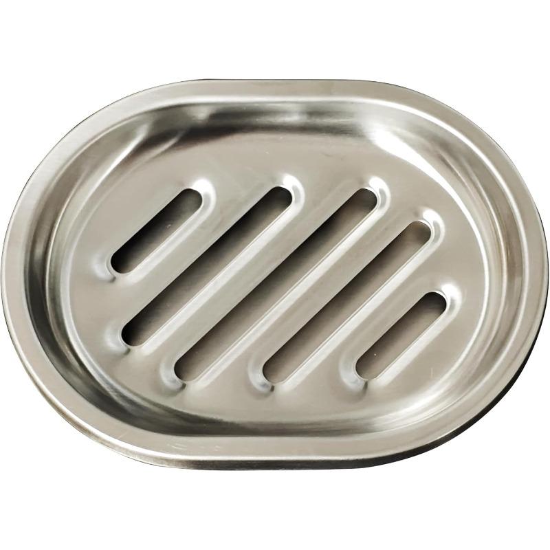 Stainless Steel Soap Holder, Rust Proof Soap Dish, Kitchen Sink, Sponge Holder, Convenient and Practical for  Home  Use