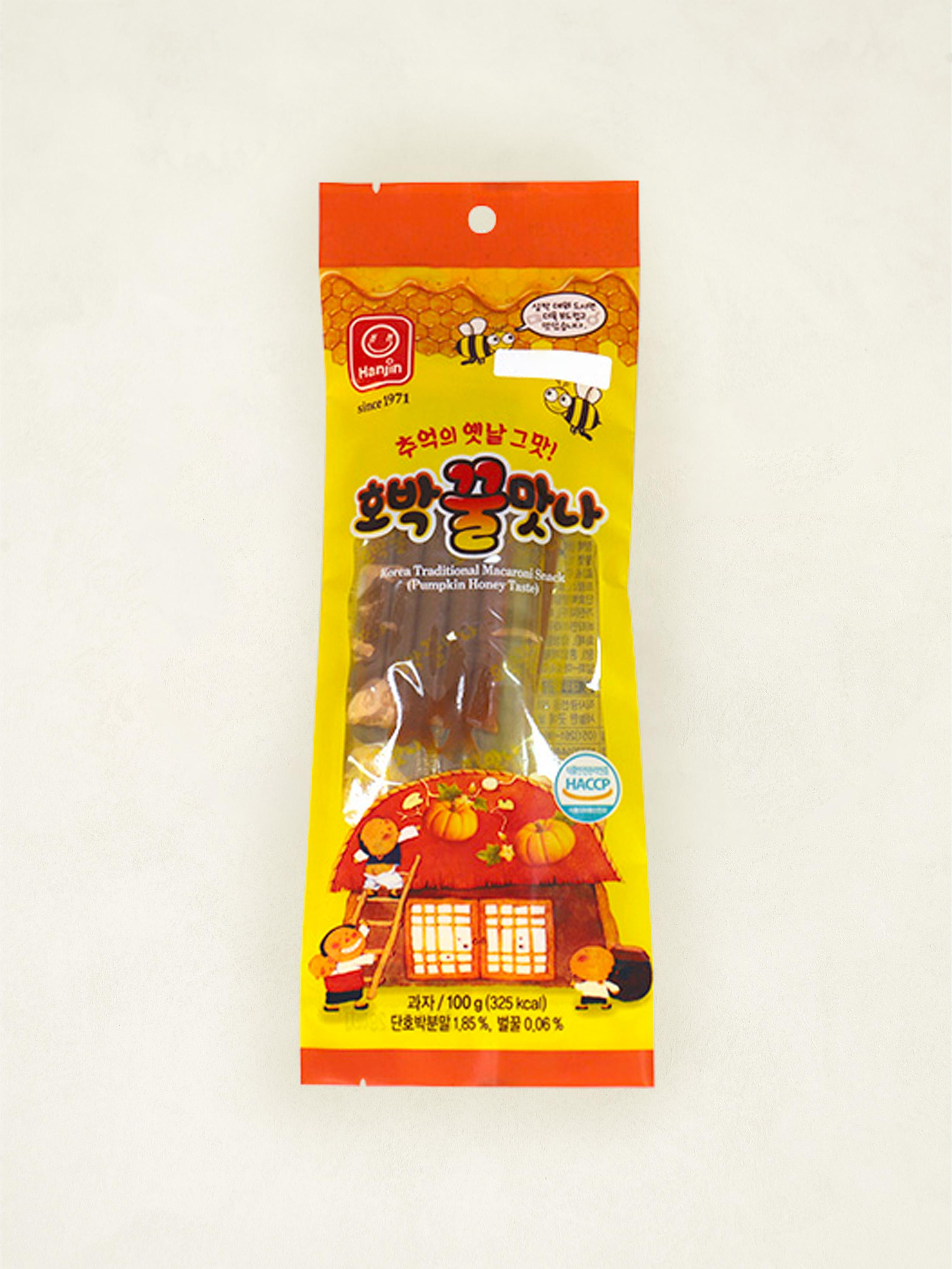 Honey Pumpkin Flavored Snack 100g 1ea