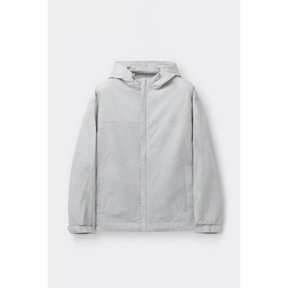Customellow Essentials Hooded Jacket Gray C9uam26112gyl