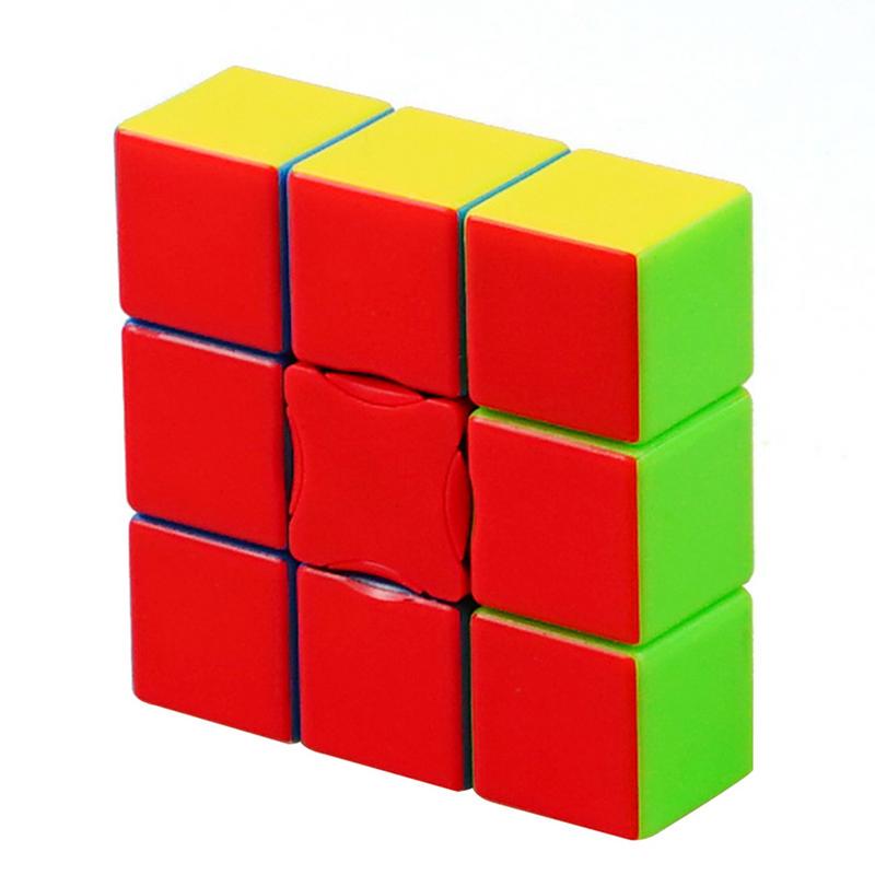 3x3x1 Heart Super Floppy Cuboid Green Puzzle Cube Twisty Toy 1x3x3 3x3x1 Heart Super Floppy Cuboid Green Puzzle Cube Twisty Toy 1x3x3