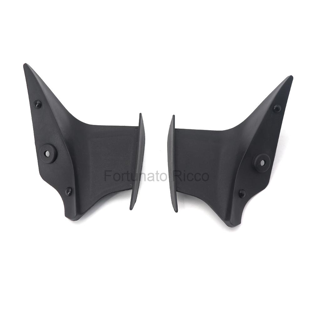 2024 MT-09 New Motorcycle Fuel Tank Side Wings Spoiler For YAMAHA MT09 SP Gen 4 MT 09 SP Accessories Wings Protection Tank Guard чёрный