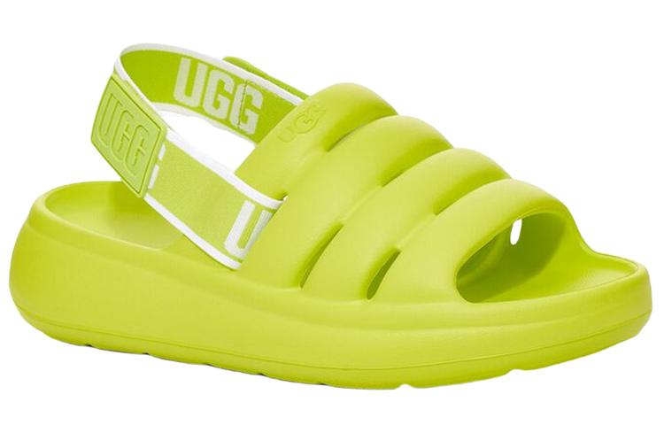 UGG Fluff You Plastic Stylish Sandal Women's Green 1126811-KLM
