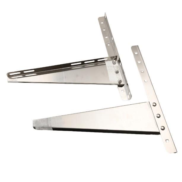 Universal Stainless Steel Air Conditioner Outdoor Unit Bracket - Thickened, Luxury Blade Design (1P/1.5P/2P/3P/5P).