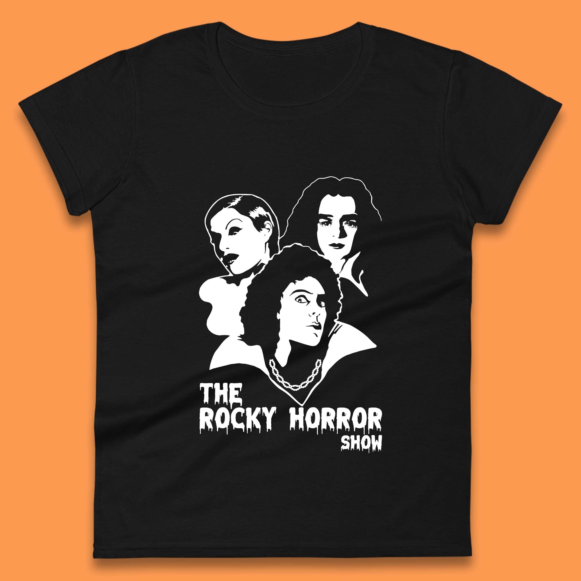 The Rocky Horror Show Halloween Horror Movie Frank N Furter Horror Picture Show Womens Tee T Shirt Mens Tops Unisex Top L