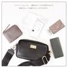Clelia Women's 2-Way Mini Shoulder BagPouch, Serena Series [CL-25818] (Chocolate Brown)