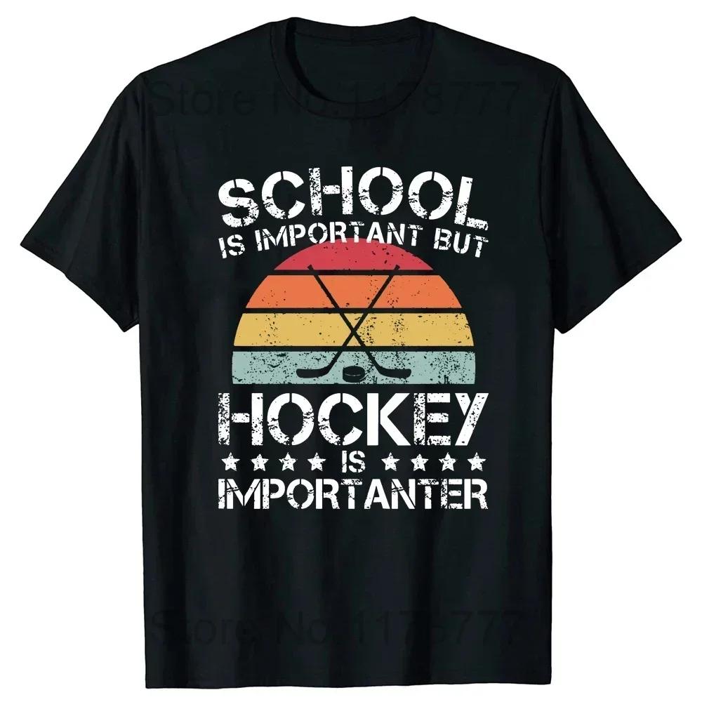 Funny Graphic Streetwear Short Sleeve Birthday Gifts Eat Sleep Hockey Repeat Christmas TShirts Unisex Style Shirts for WoMen