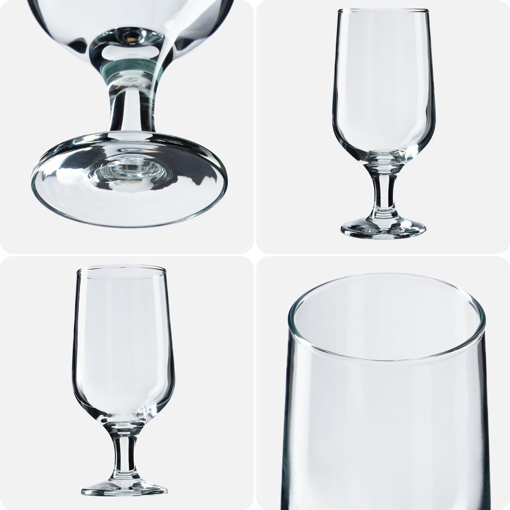 KADAX Kufel Do Piwa Pokale Szklanki 385ml 6szt