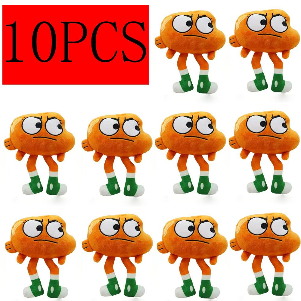 World Of Gumball Darwin Plush Doll Cartoon Banana Joe Anais Richard Nicole Plushie Kawaii Soft Decor Pillow Toy Kids Gift