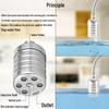 Crossing Mile Stainless Steel Automatic Water Level Controller - Large Flow Float Valve for Cooling Towers & Kitchen Water Tanks