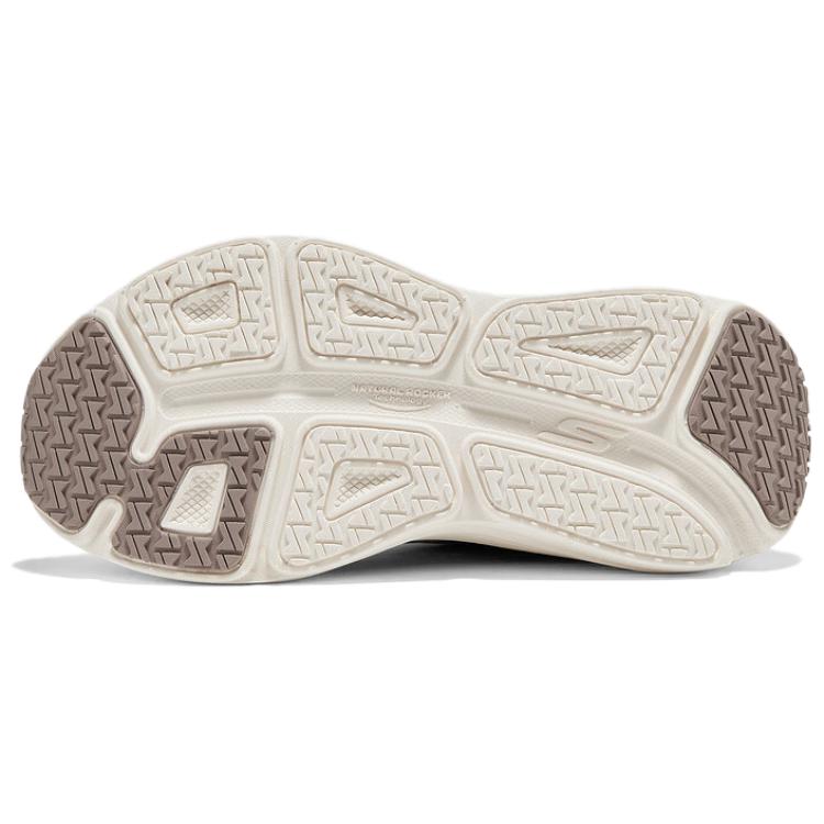 Skechers Max Cushioning Comfortable Versatile Low-Top Casual Shoes Women Sneakers Beige 129472-NAT