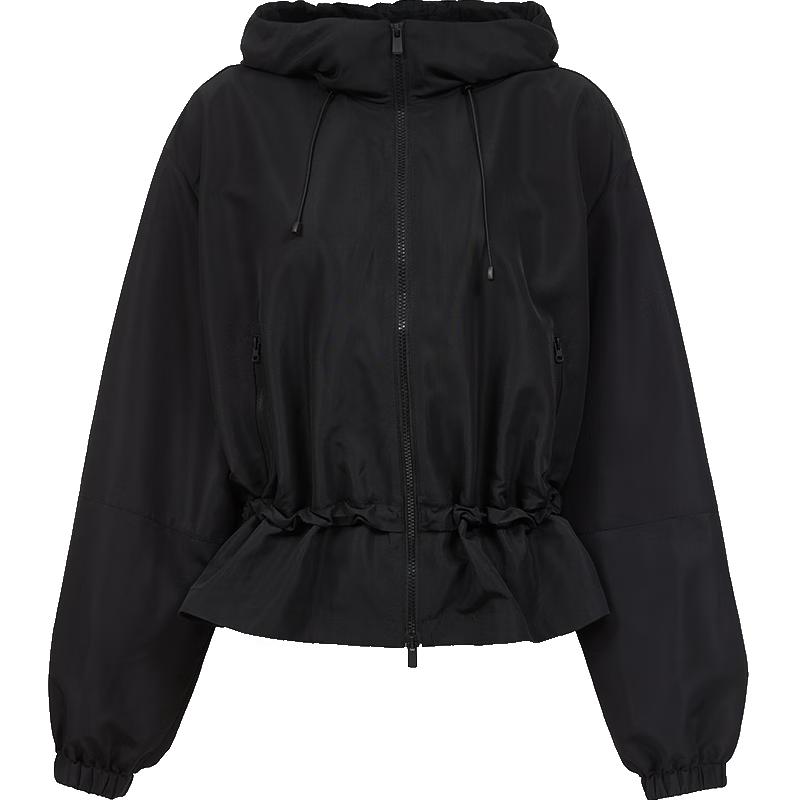 

VEROMODA 2025 Autumn Drawstring Hooded Short Jacket L