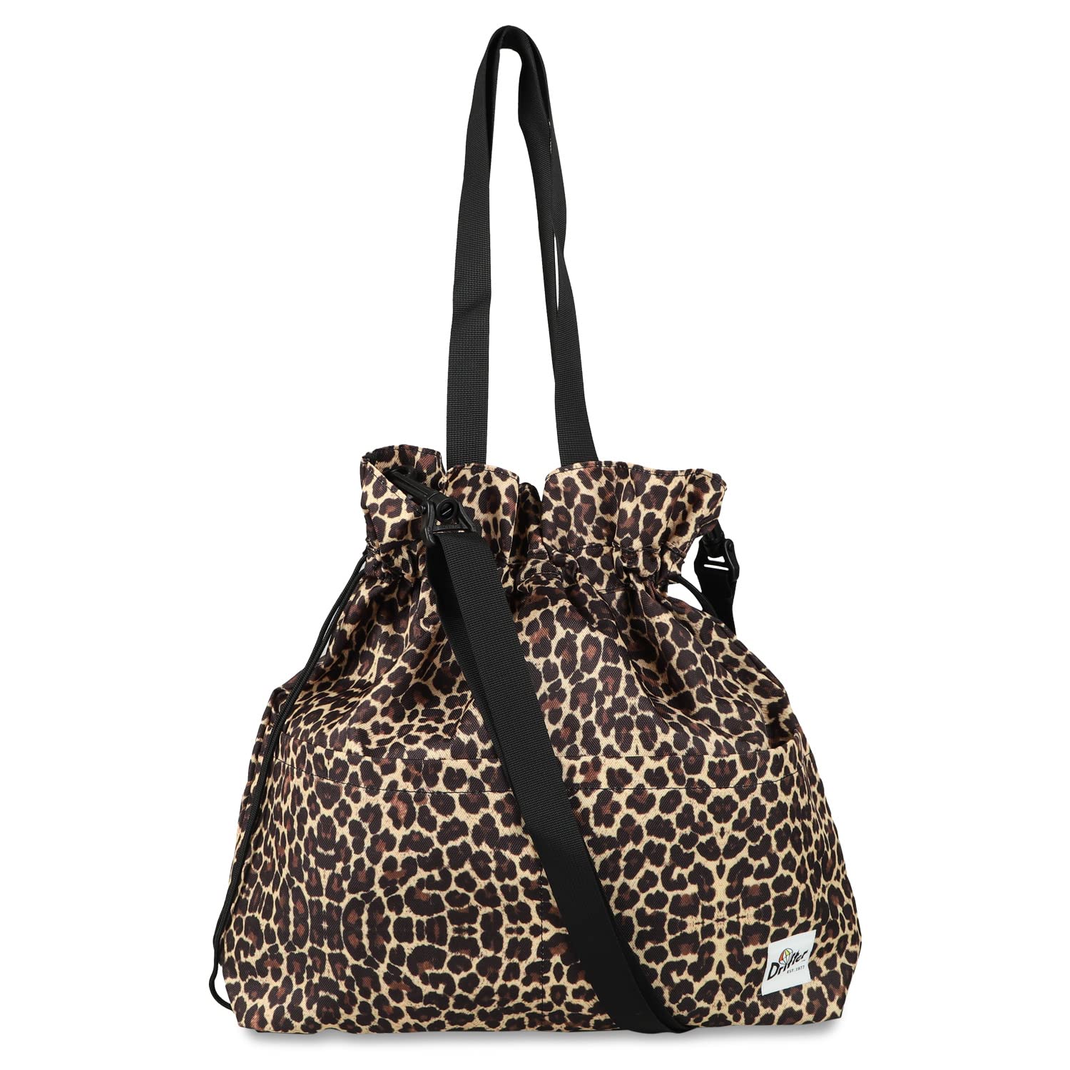

Drifter SQUEEZE SACK Drifter Shoulder Bag Tote Bag Crossbody Leopard DFV1670 Men s Women s