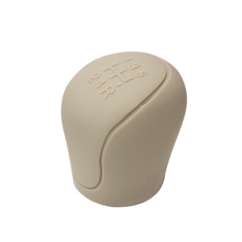 For Ford 5-Speed Manual Gear Shift Cover - Silicone Non-Slip Handbrake Grip, Car Gear Knob Protector Accessory