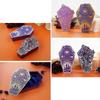 Halloween Pumpkin Coffin Storage Box Mold Epoxy Crystal Resin Silicone Mold for DIY Home Decoration Jewelry Storage
