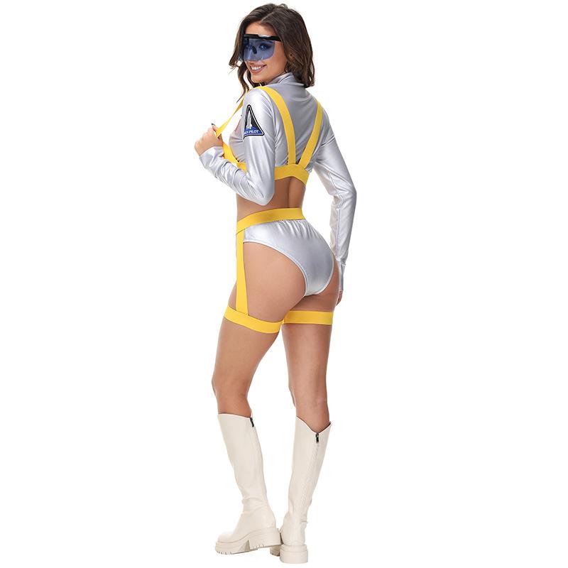 Cosplay Halloween, adult, female astronaut uniform, Wandering Earth COS space suit, stage drama costume