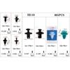 405Pcs Mixed Car Door Panel Bumper Fastener Fixed Clip +6Pcs Repair Removal Tool