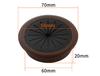 Desk Cord Grommet Wire Hole Cover Flexible Outlet Dust Plug Wire Tidy Rubber Gasket In Desk Table For Home Office Computer