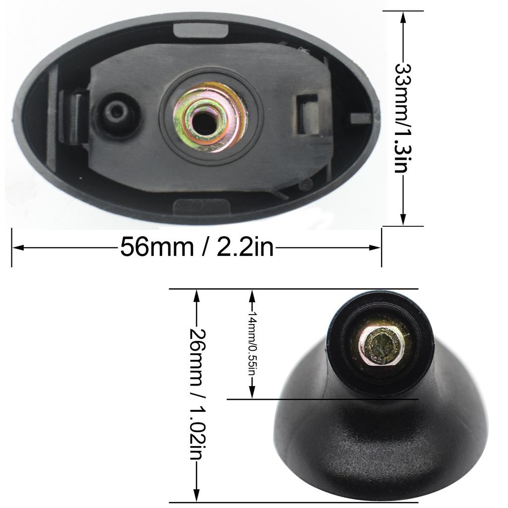 Autodachantenne Antennenbasis für Ford Focus Mondeo Escort Fiesta Transit Connect