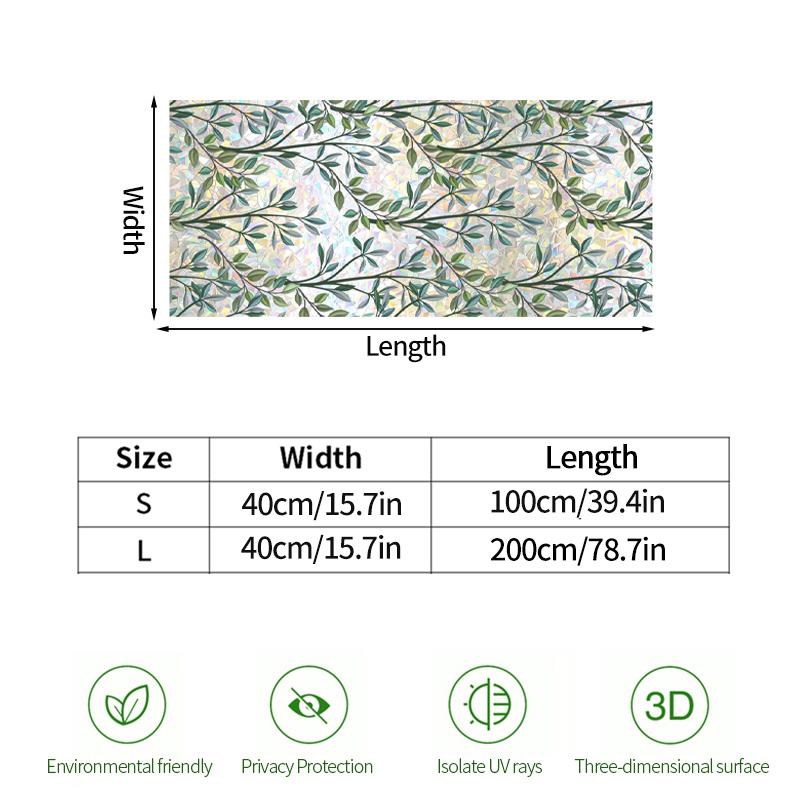 Tinted Window Film Privacy Window Film Decorative Window Stickers Heat Blocking Film Heat Rejection Stickers Home Decor
