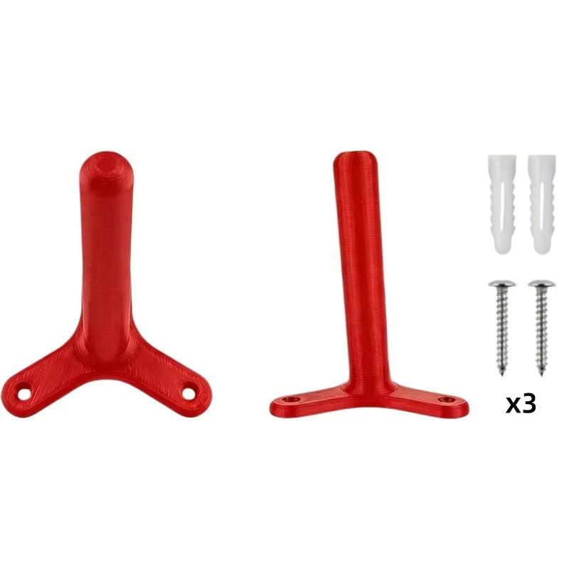 125mm Angle Grinder Wall Mount Bracket 1 Piece Heavy Duty Plastic Tool Hanger Garage Workshop Space Saving 1pc красный