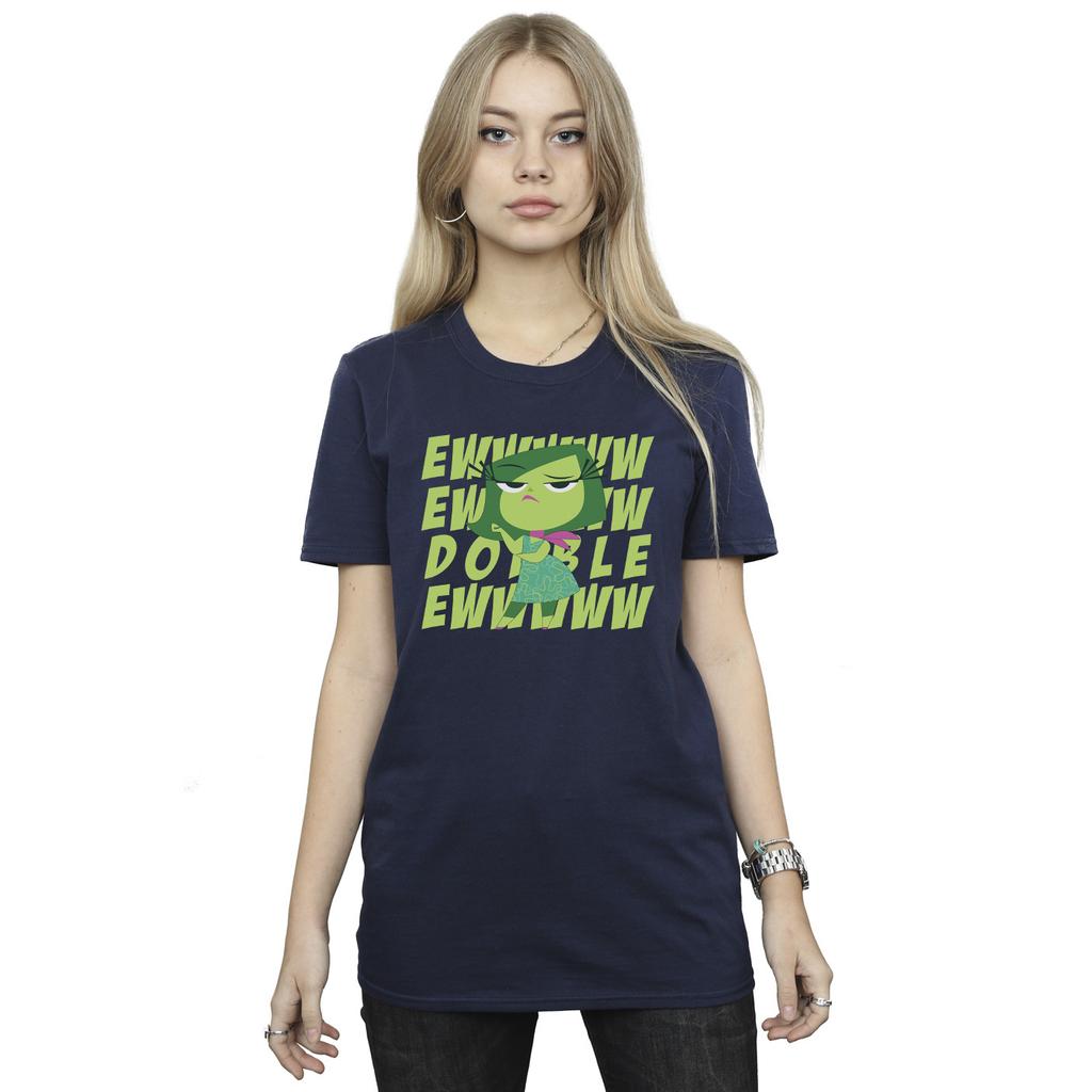 Inside Out 2 Womens/Ladies Eww Cotton Boyfriend T-Shirt