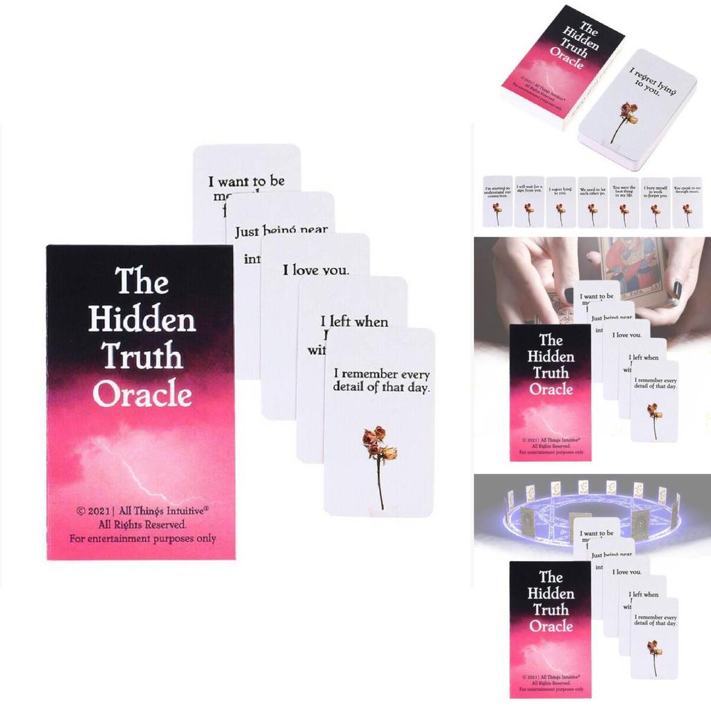 Tarot Cards Oracle Cards Copper Paper Material Party Game Cards Tabletop Cards