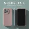 Luxury Silicone Phone Case for iPhone 15 Pro Max 11 12 13 Mini 14 15 Plus Soft Candy Cover for iPhone iPhone XR XS 7 8 Plus Case