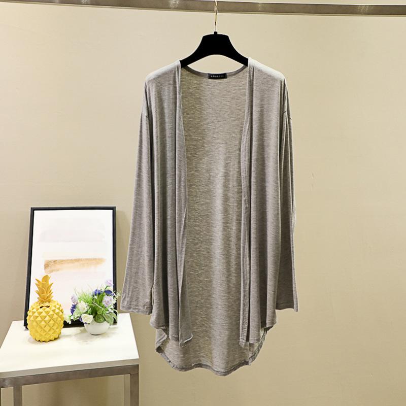 Korean Style Women's Casual Loose Long Sleeve Cardigan