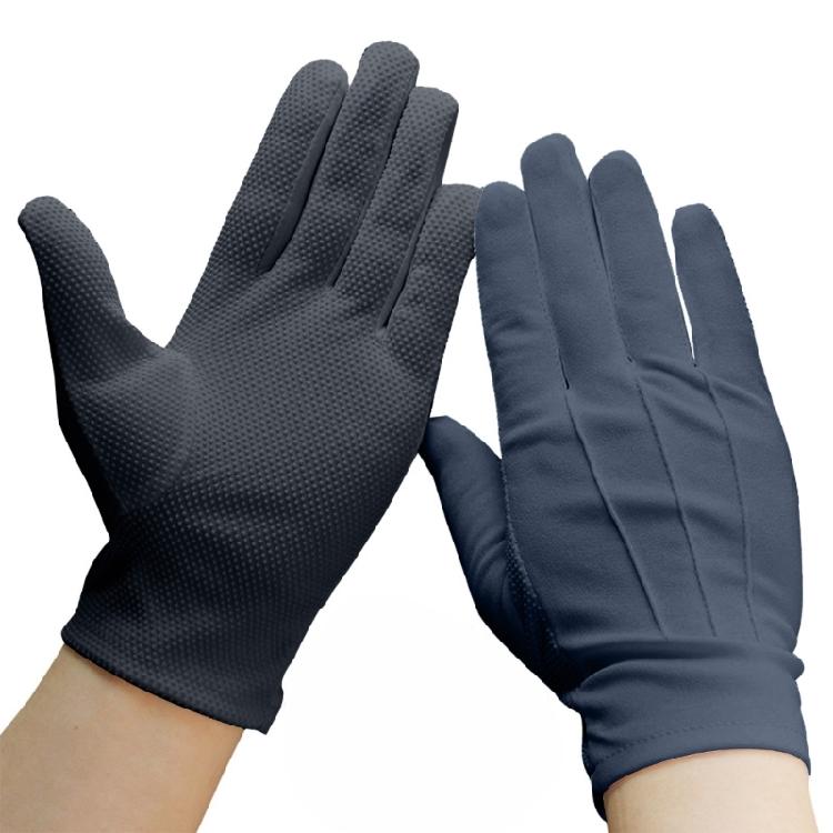 

Short Gloves for Various Outfit Nonslip Dotted Grip Formal Tuxedo Gloves Etiquette Gloves For Honors Guard Marchings Band L чорний