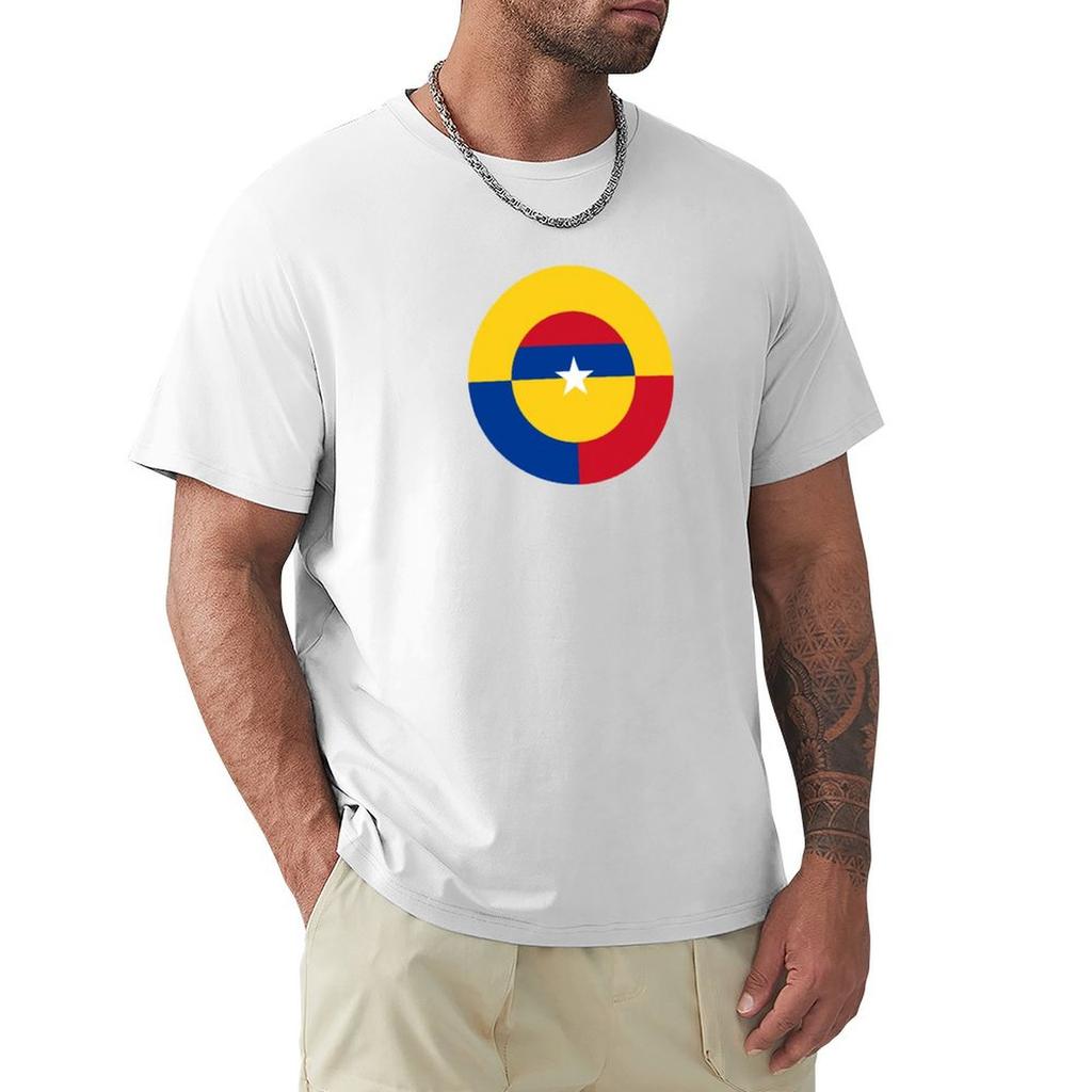 Roundel of the Colombian Air Force T-Shirt summer top funny gifts plus sizes funny t shirts for men