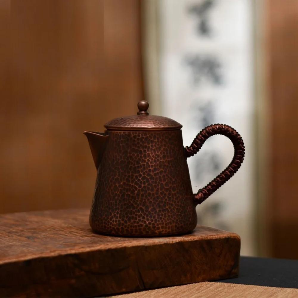 

Small copper teapot kettle for boiling water Excluding cups