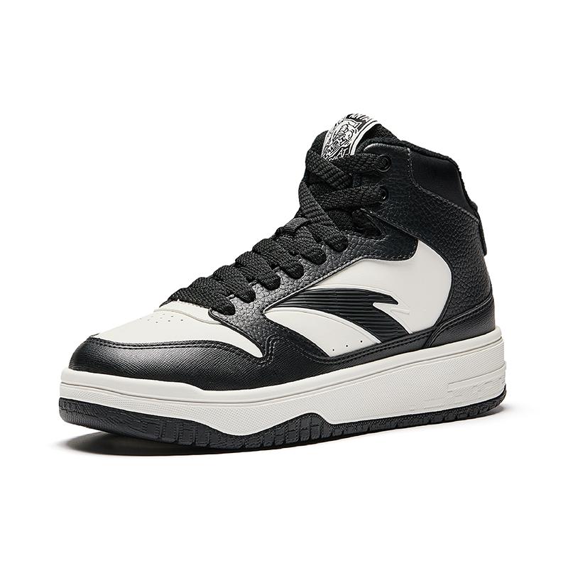 Anta Street Warrior 3 High-Top Sneakers Men Sneakers Basic-Black Ivory-White 912548987-2