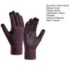 Winter Gloves for Men And Women Non-Slip Touchscreen Thermal Gloves Velvet Lined Gloves