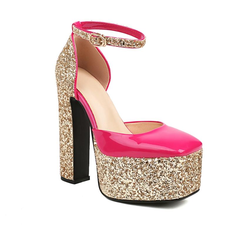 

Модные женские новые квадратные повязки на голову и клубные сексуальные повязки на голову с пряжкой, сандалии на толстой подошве 43