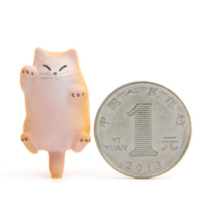 Resin Warmth Series Cute and Chubby Cat Cartoon 3D Magnetic Clasp Fridge Magnets, Magnetic Stickers, Phone Case Materials