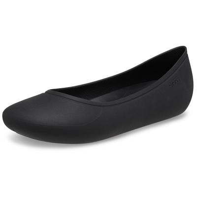 Crocs Brooklyn Flat 25cm Sandals, Black,