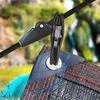 10/50Pcs Bungee Cord With Hooks High Elasticity Expander With Hooks Rubber Tensioner With Hooks For Camping Tarpaulin