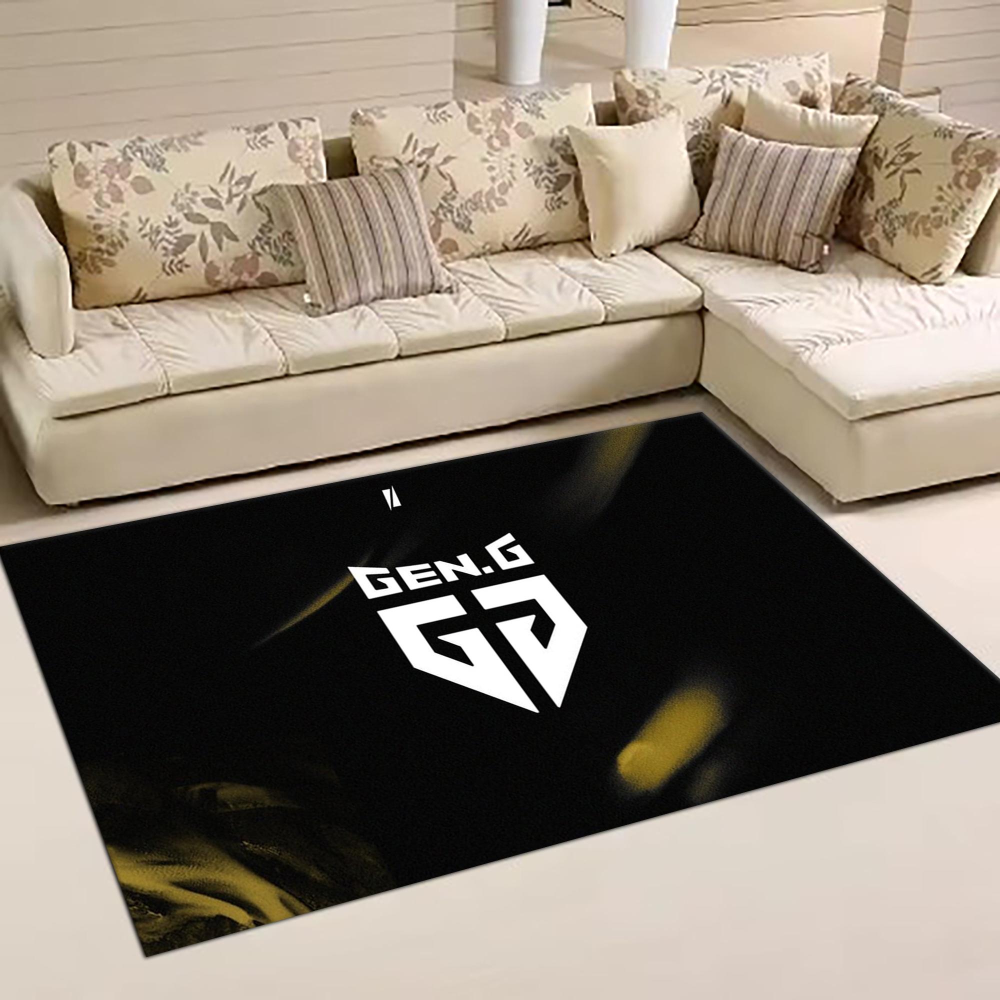 

1pc G2 GEN.G FNC Team pattern printed floor mat home decoration bedroom living room entrance entrance carpet 40cmx60cm