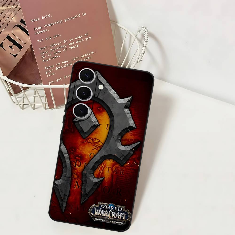 Web Game W-WarcraftS Phone Case For Samsung S 24 Fe 25 Ultra Plus 20 Lite 21 30 22 23 24 22 Ultra 5G Fundas