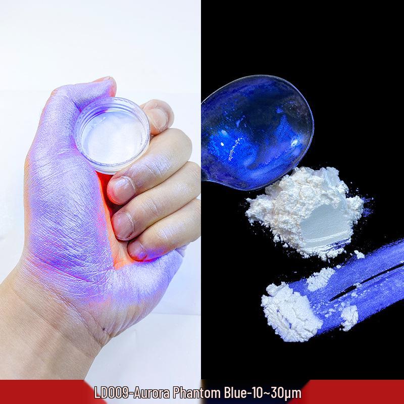 Iridescent Aurora Cosmetic Grade Mica Powder for Glitter Eyeshadow & Bath Soap, 10g