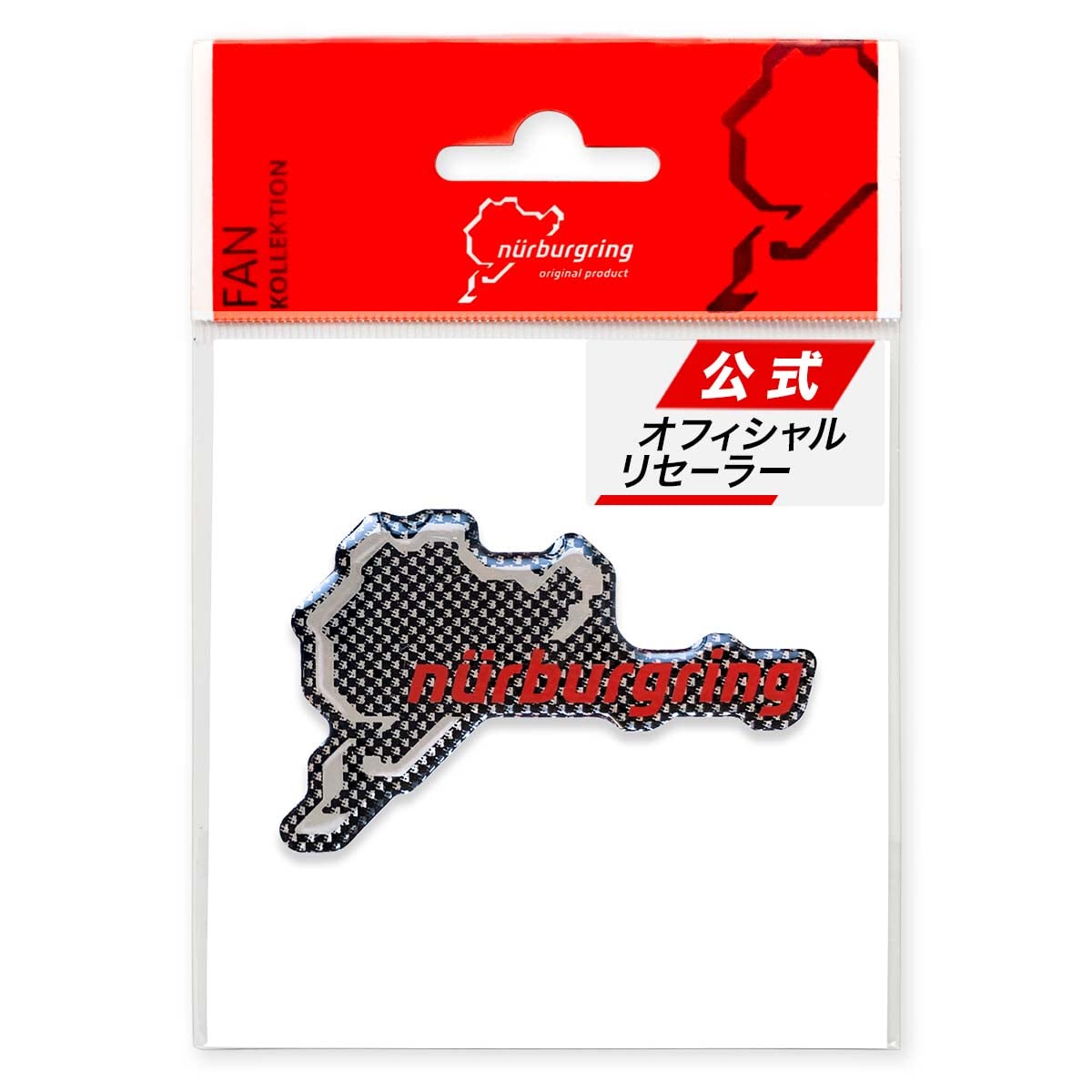 

3D-стикер (Новый логотип) (Угольно-красный)