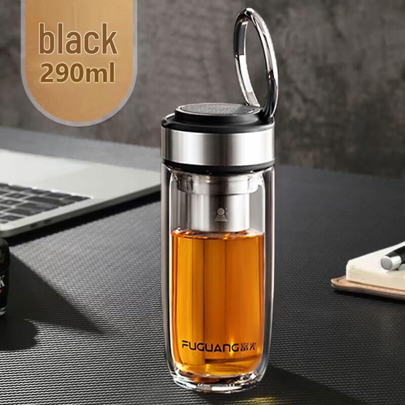FUGUANG Double-Layer Glass Cup