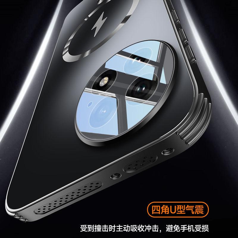 For OnePlus 13 13R ACE 5 Pro Case Hard Matte Magnetic Wireless Charging Lens Protective Back Cover Case For One Plus 13 12 Shell