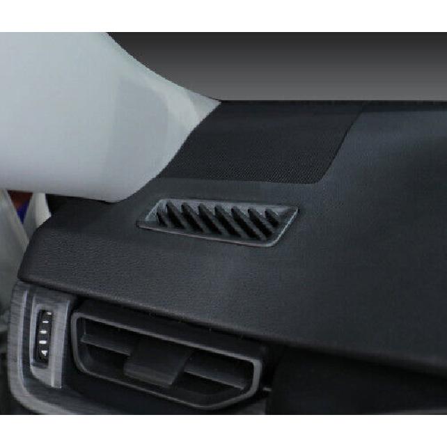 Matte Black 2PCS trument L&R Air Outlet Vent Trim For Toyota RAV4 -