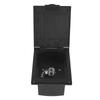 1 2in Exterior Shower Box Inlet and Outlet Port for RV Boat Motorhome Without Shower Hose Head