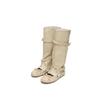 Niche Design Removable Two-wear Ballet Cool Boots Spring and Summer New Hollow Heightening Belt Buckle Boots